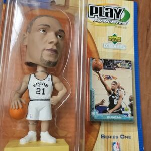 Upper Deck Play Makers Collectible Figurine - Tim Duncan